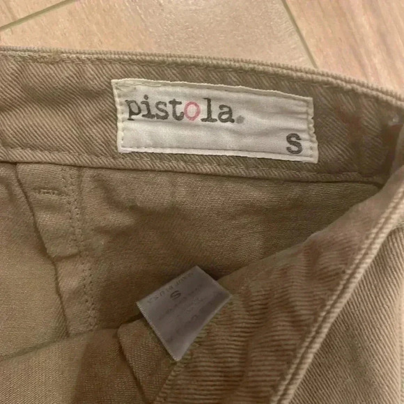 4/$25 Pistola Distressed Denim Pencil Skirt Sz S - Picture 2 of 5